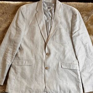 Joseph Abboud Tan Striped Jacket